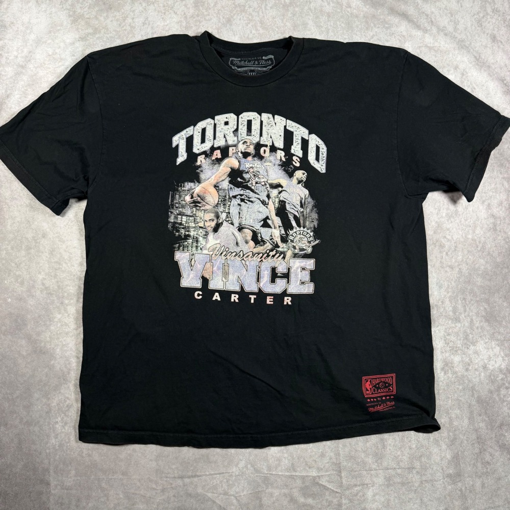 Mitchell & Ness Toronto Raptors Vince Carter Vinsanity Graphic Tee Black 3XL